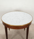 19th Century French Mahogany Bouillotte Table By Sister Parish Design