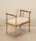 19th Century French Painted Stool By Sister Parish Design