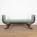 19th Century Regency Rosewood Window Seat or Daybed By Sister Parish Design