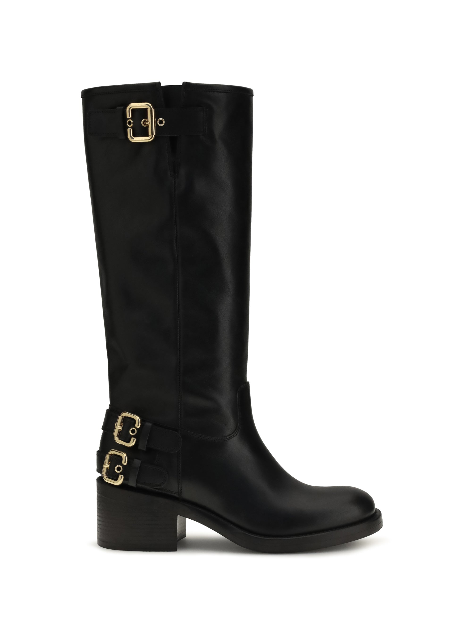 Chloé Dakota Boots — Black
