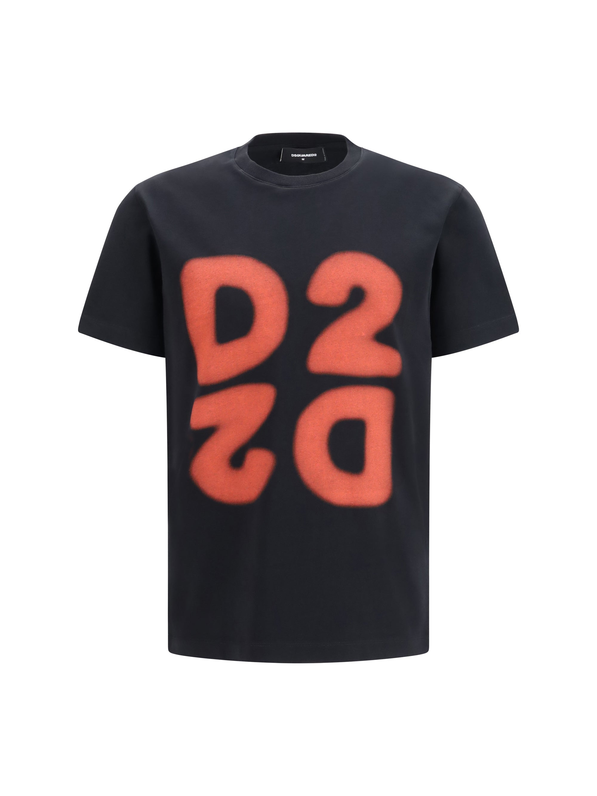Camiseta con logo de Dsquared2 — Negro