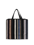 Curt Home Bag Beige Multicolor Cotton Extras