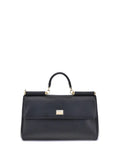 Dolce & Gabbana My Sicily Shoulder Bag — Black