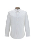 Camisa a cuadros de Burberry — Blanco