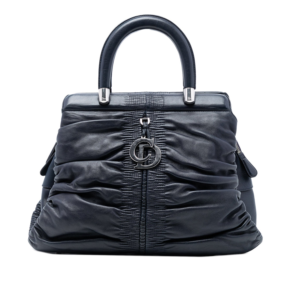 Small Lambskin Karenina Frame Bag