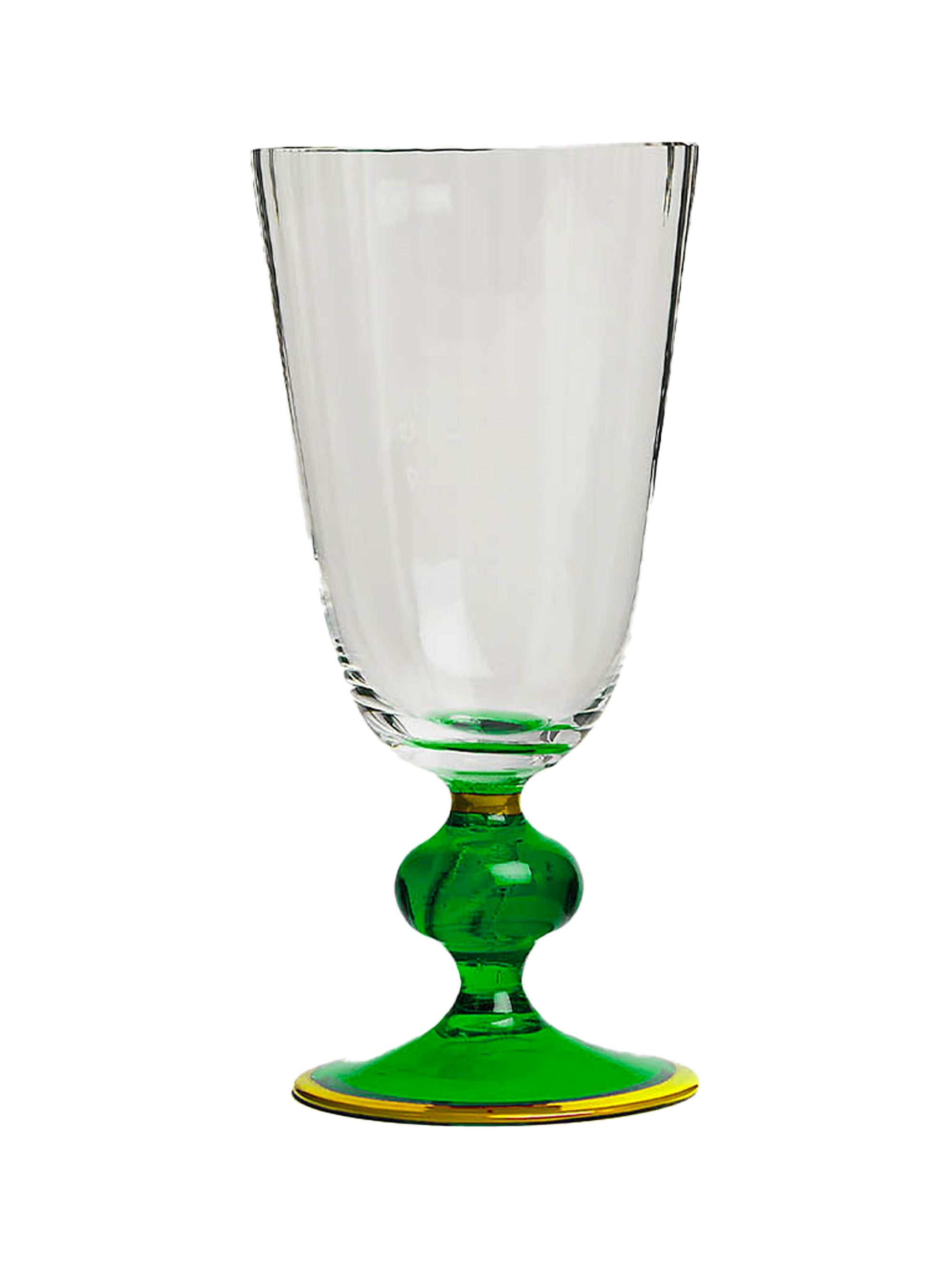 La Double J Perfetto Wine Glass — Green