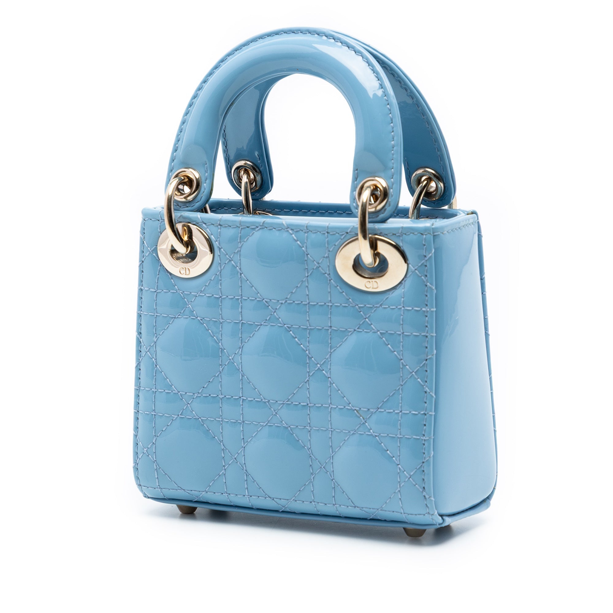 Micro Patent Cannage Lady Dior