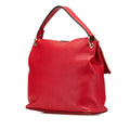 Large Pebbled Calfskin Soho Convertible Hobo