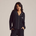 Lounge Underwear Modal Pyjama Shirt - Black