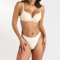 Lounge Underwear Comfort T-Shirt Bra - Latte