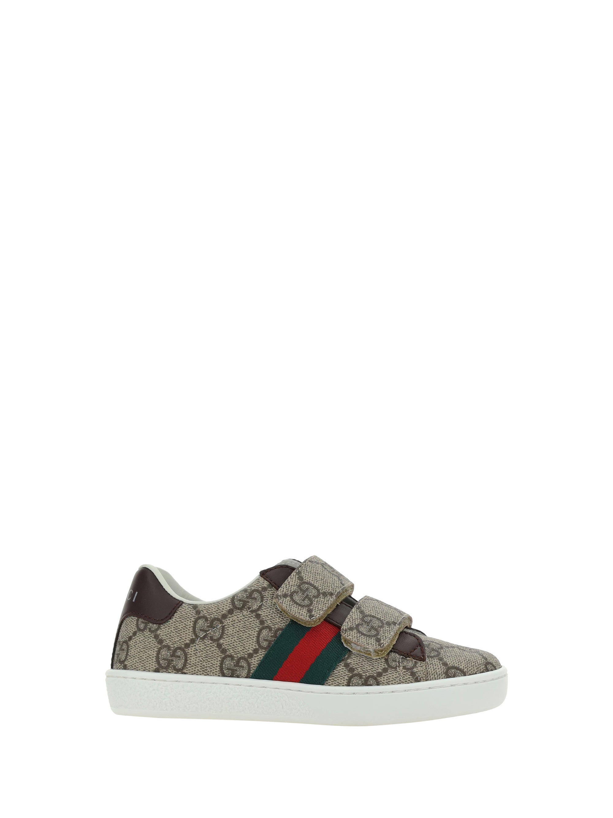 Gucci GG Supreme Jacquard Sneaker — Beige