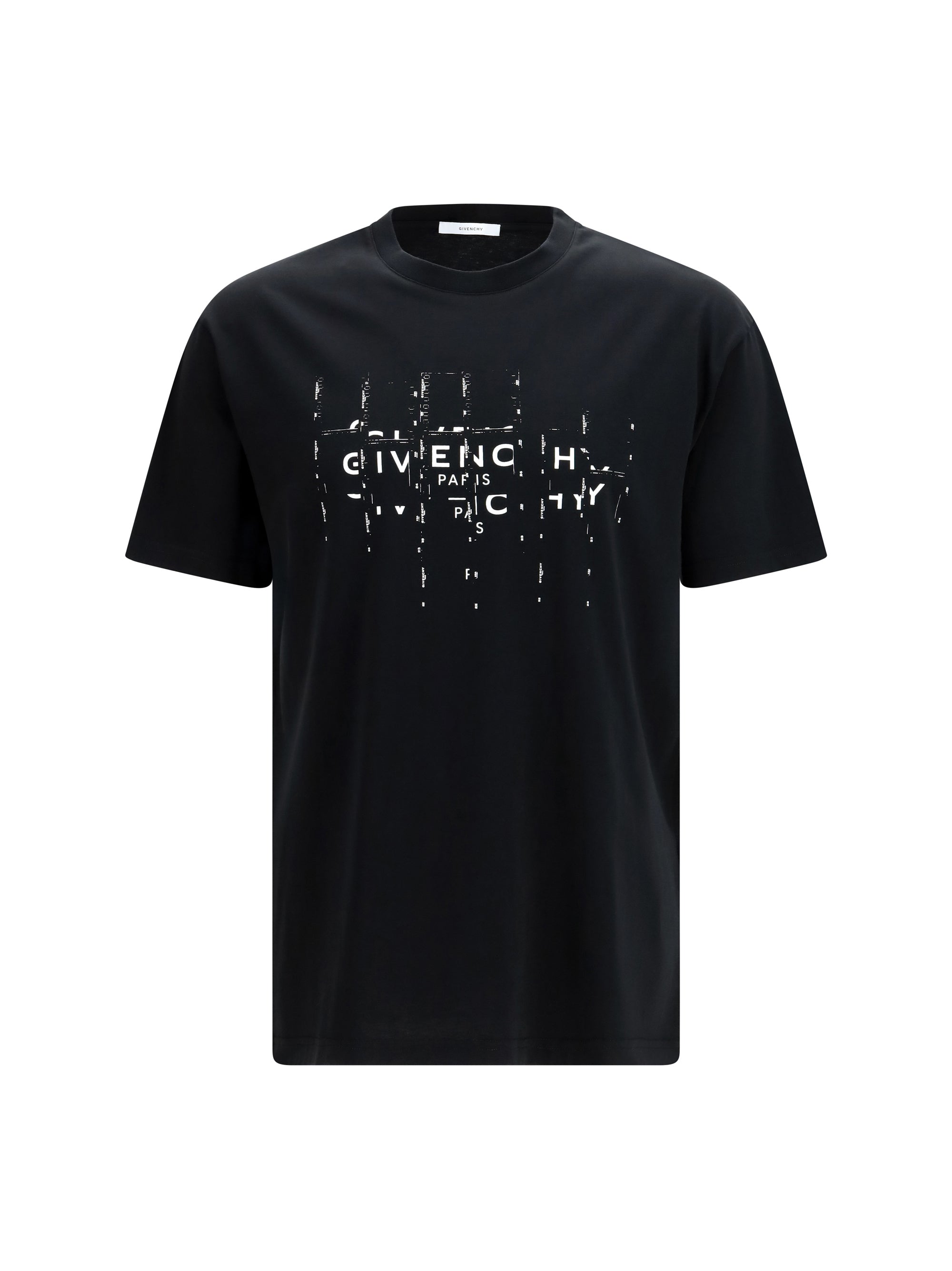 Givenchy Photographic Negative Graphic T-Shirt — Black