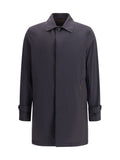 Moorer Waterproof Polyamide Jacket — Gray