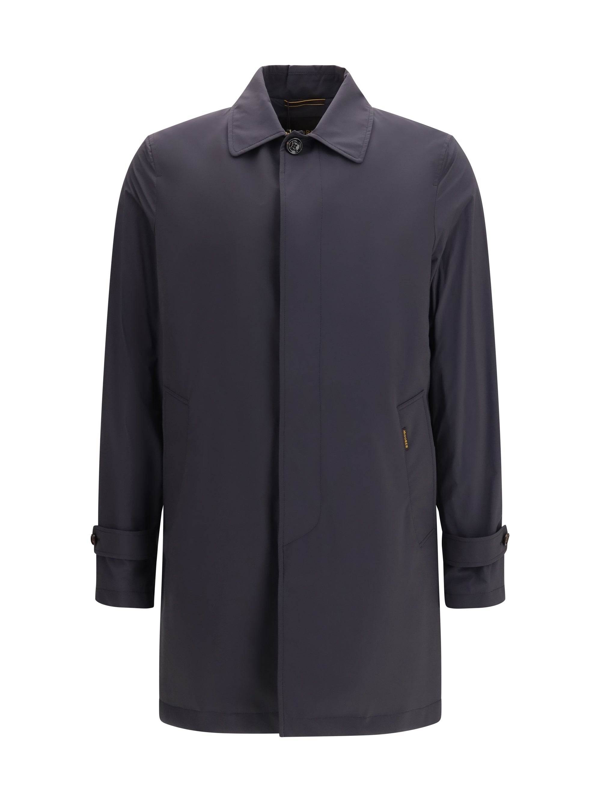 Moorer Waterproof Polyamide Jacket — Gray