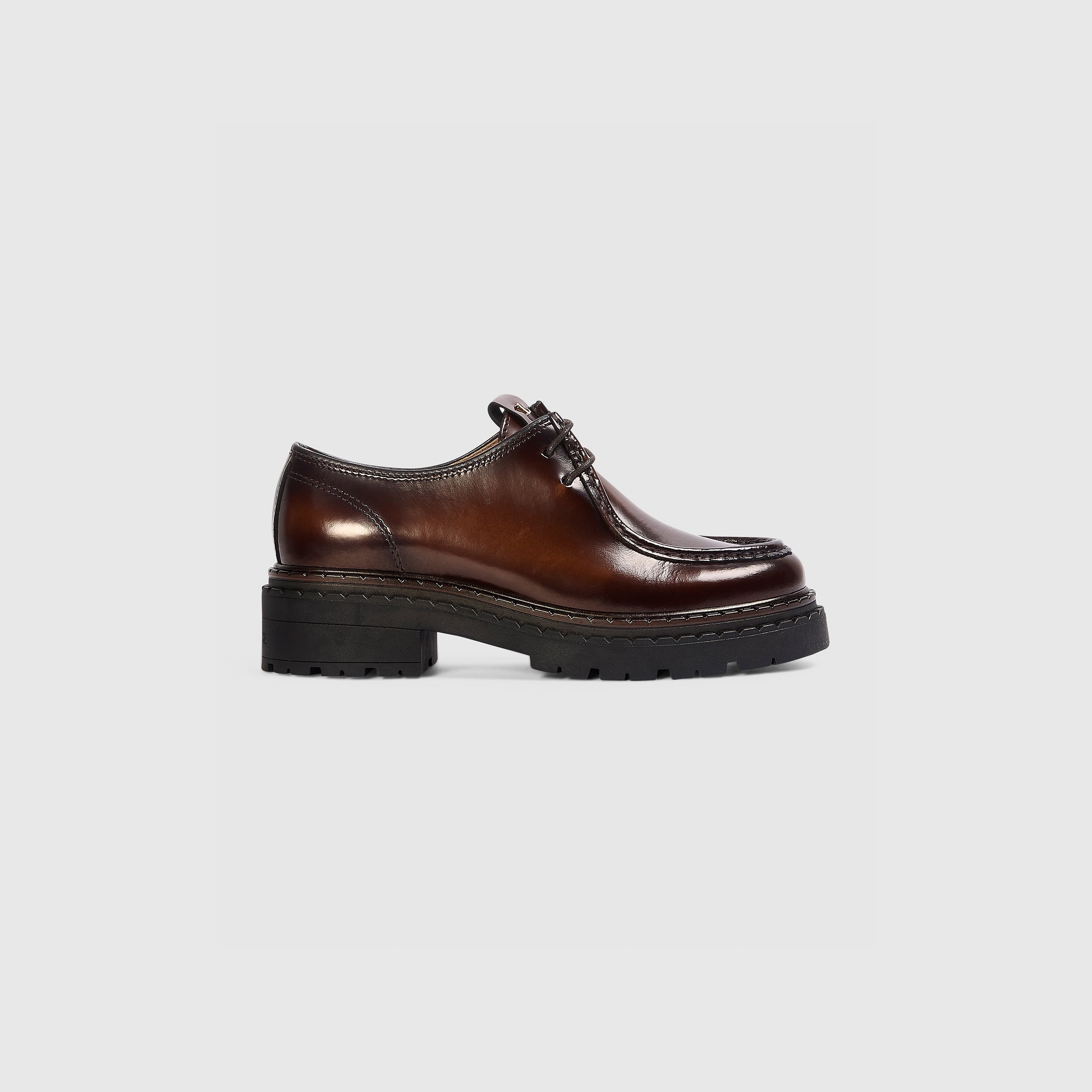 Lounge Underwear Etta Lace-Up Chunky Loafers - Tan