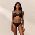 Lounge Underwear Invisible Form T-Shirt Bra - Black