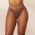 Lounge Underwear Everyday Form Thong - Nutmeg