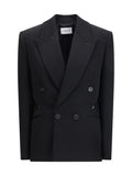 Givenchy Cut-Out Design Blazer — Black