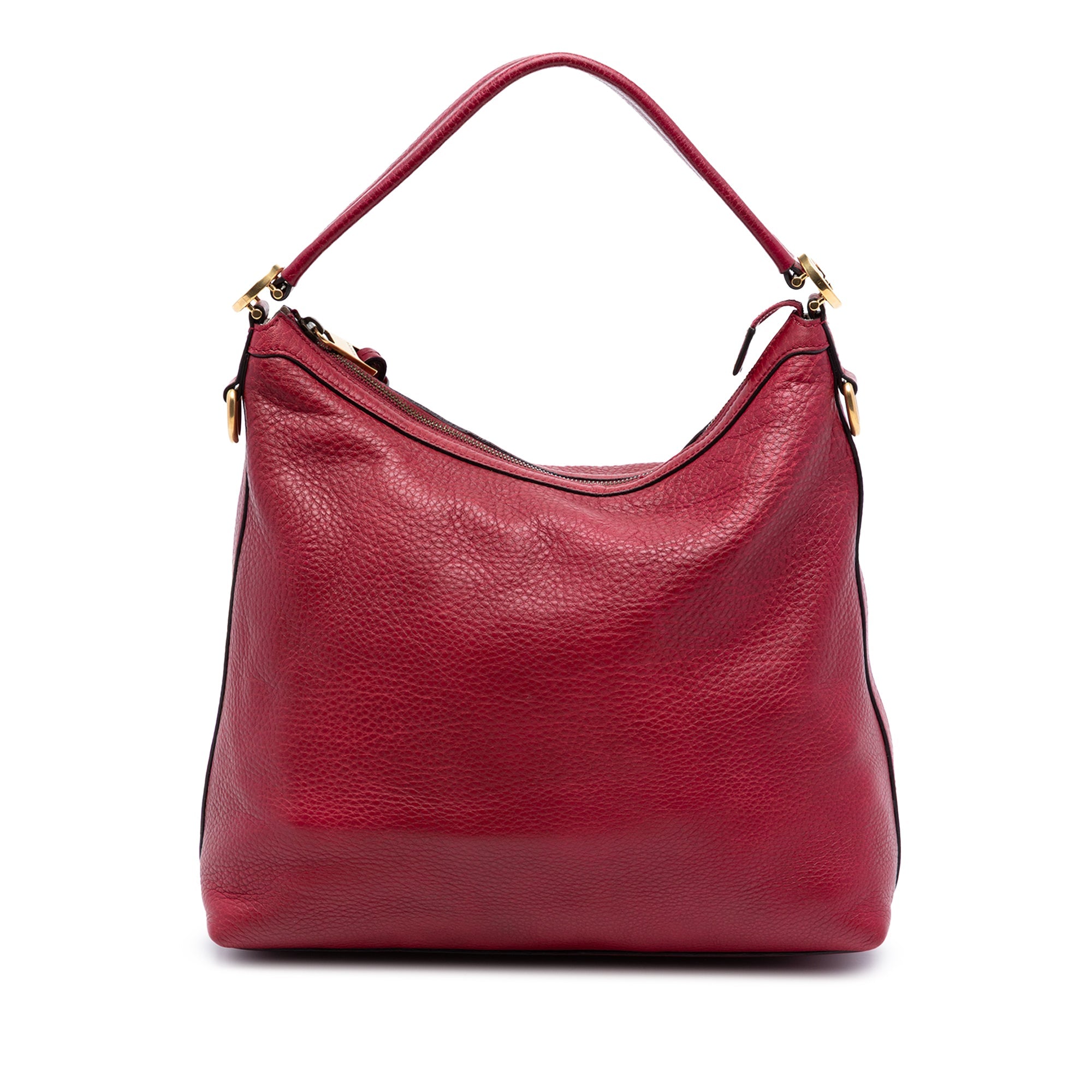 Small Grained Calfskin Miss GG Satchel