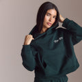 Lounge Underwear Lounge Living Hoodie - Forest Green