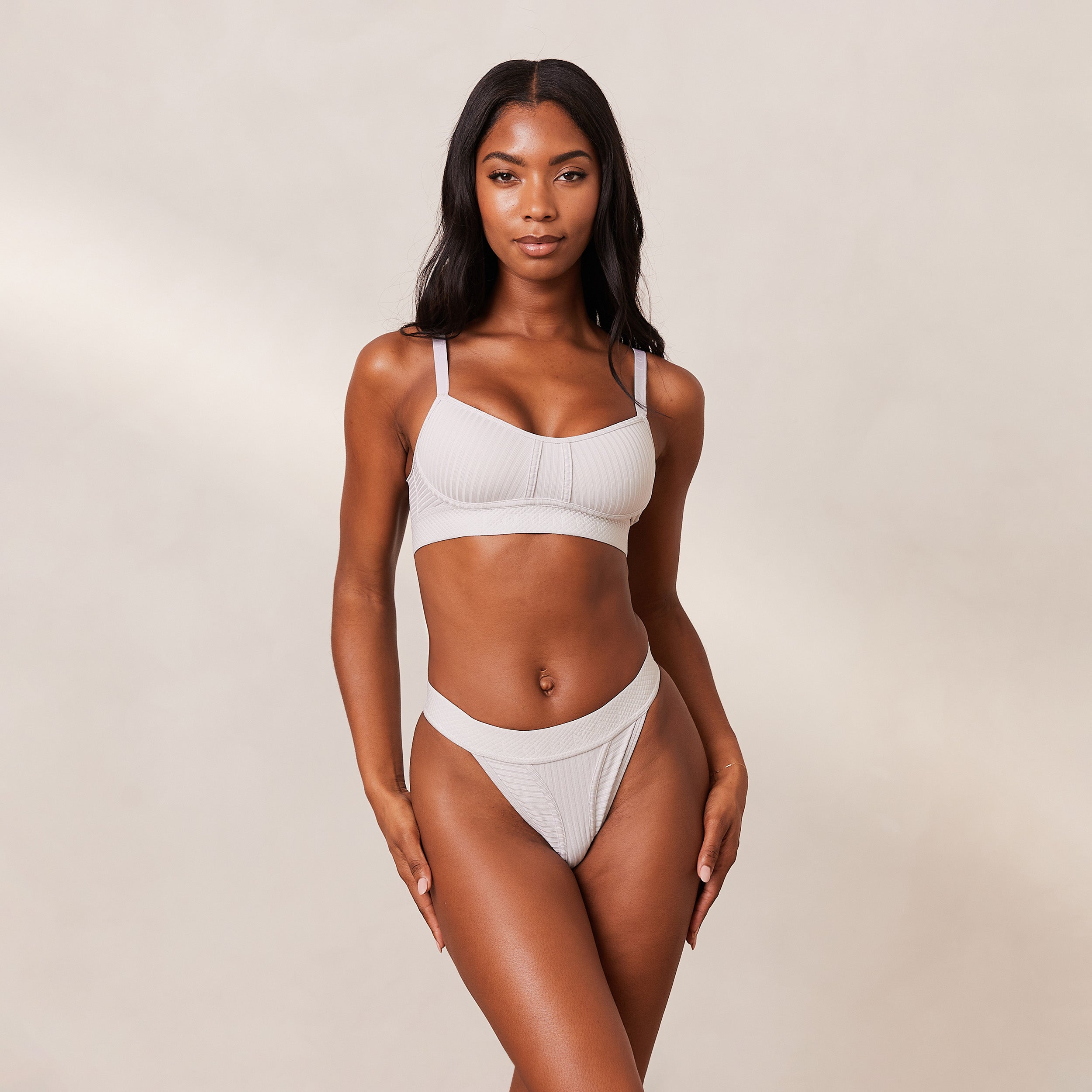 Lounge Underwear Bare Bra  - Grey
