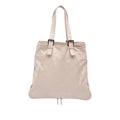 Leather Intrecciato Side Zip Tote