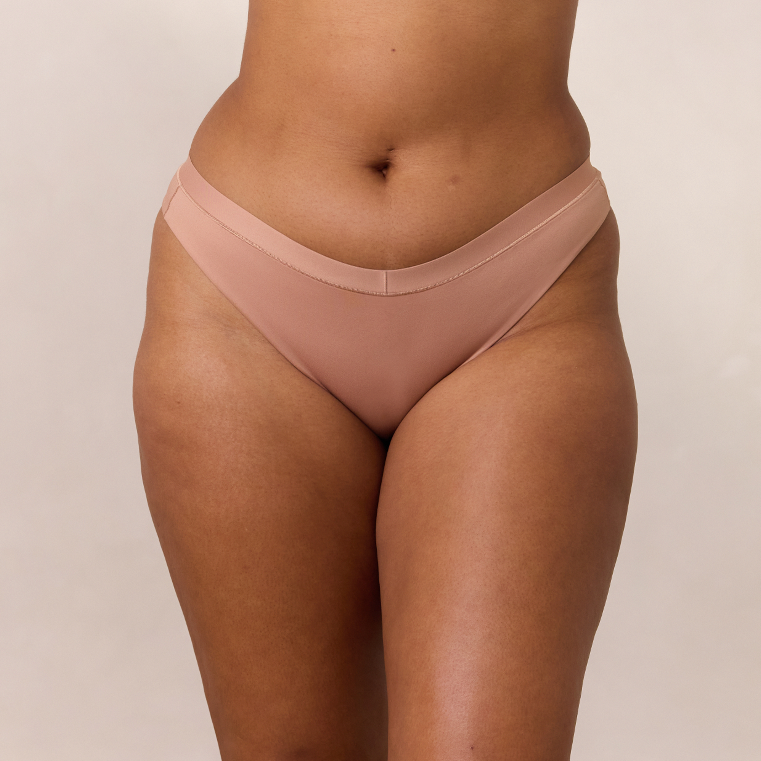 Lounge Underwear Everyday Comfort Brazilian Briefs - Honey