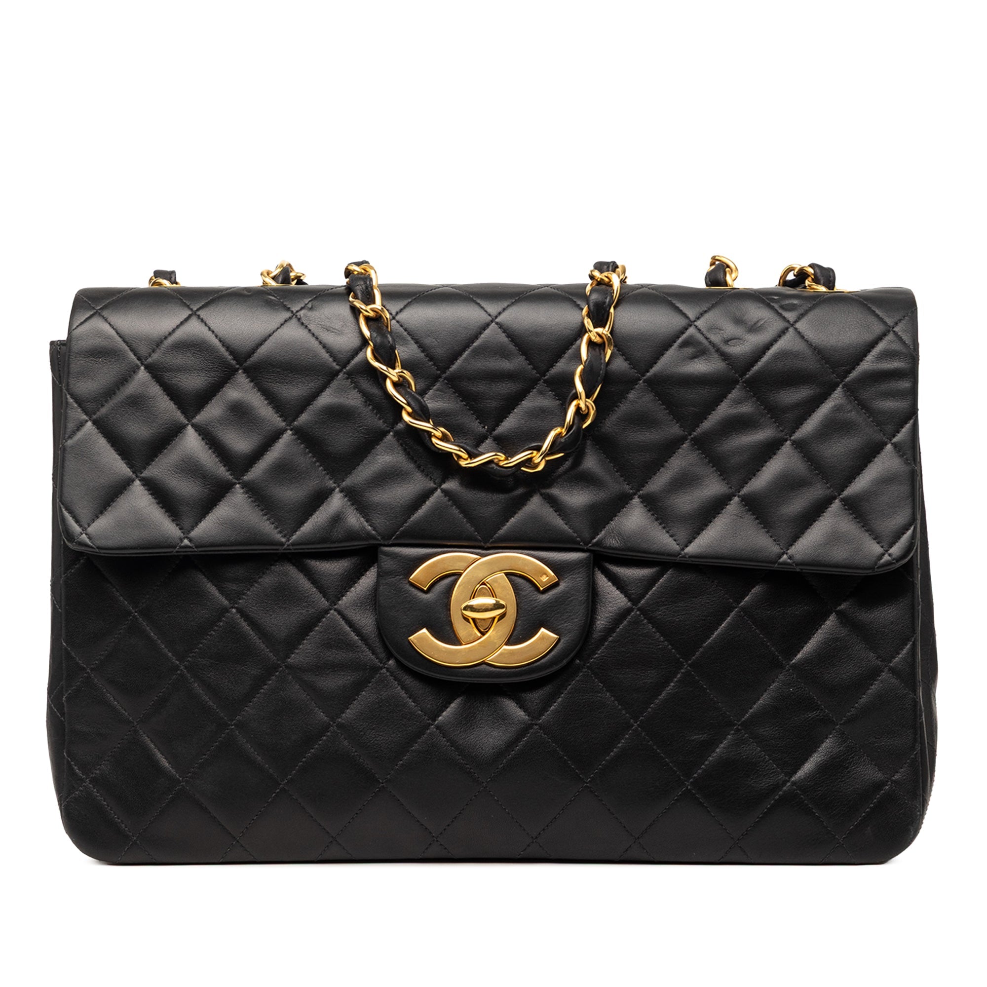 Maxi XL Classic Lambskin Single Flap