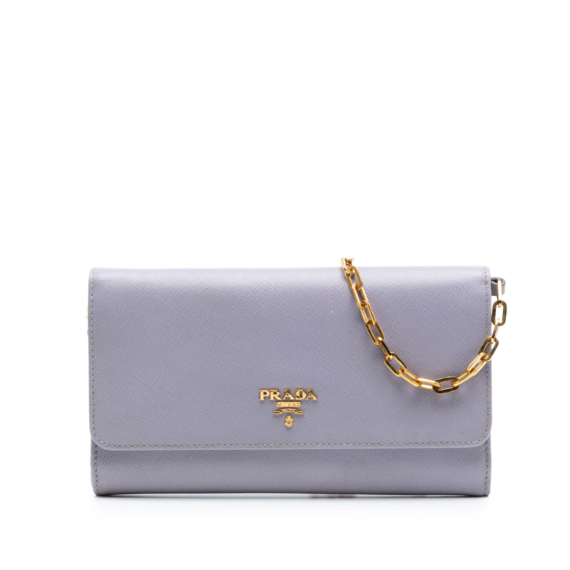 Saffiano Lux Wallet On Chain