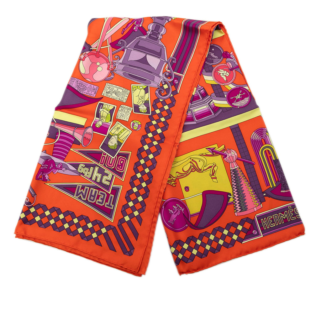 Les Trophee Silk Scarf 90