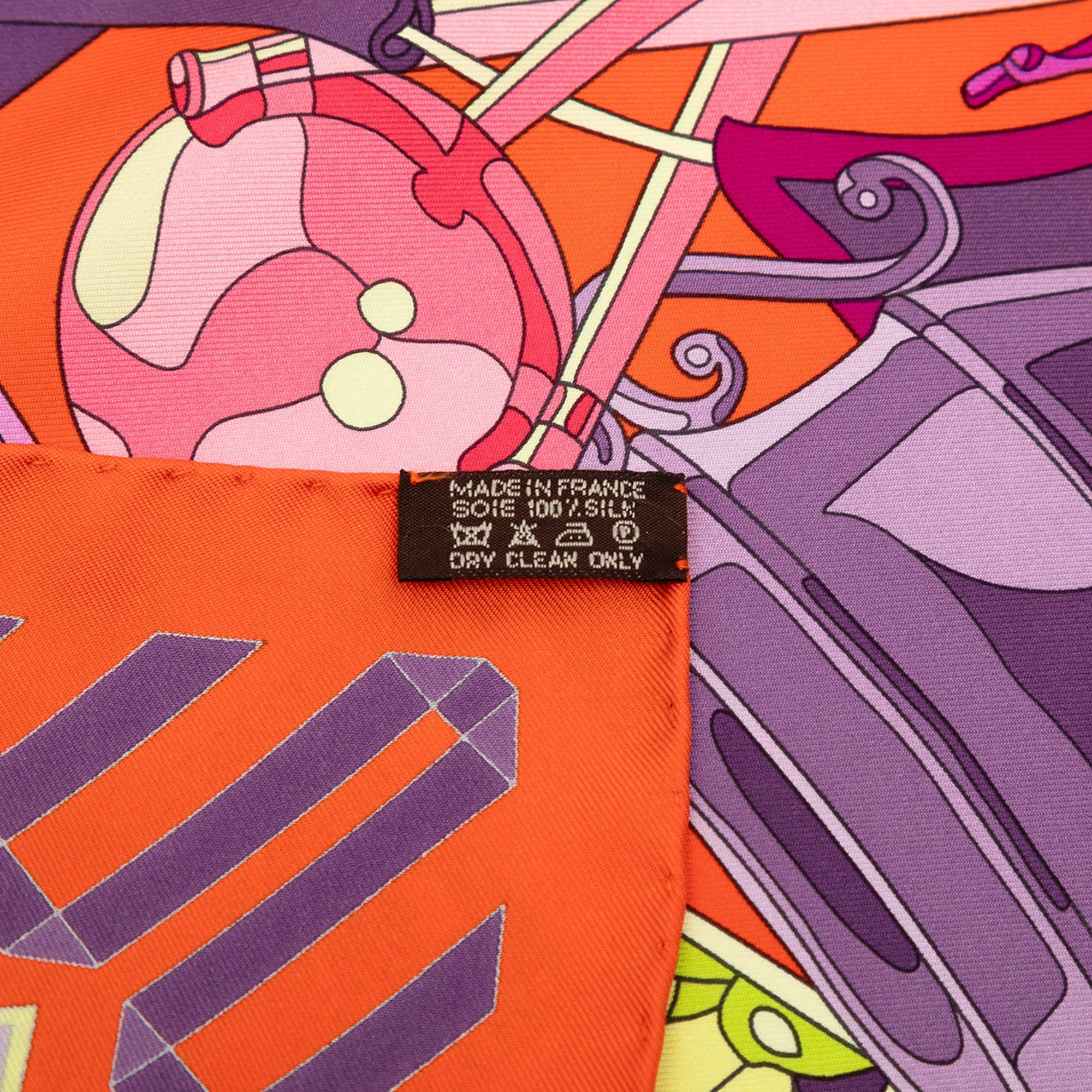 Les Trophee Silk Scarf 90
