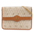 Honeycomb Coated Canvas Chain Shoulder Bag