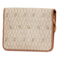 Honeycomb Coated Canvas Chain Shoulder Bag