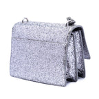 Small Glitter Leather Monogram Sunset Crossbody
