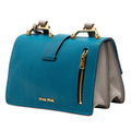 Bicolor Goatskin Madras Crossbody