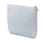 Small Denim Deauville O Case Clutch