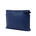 Leather Anagram T Clutch