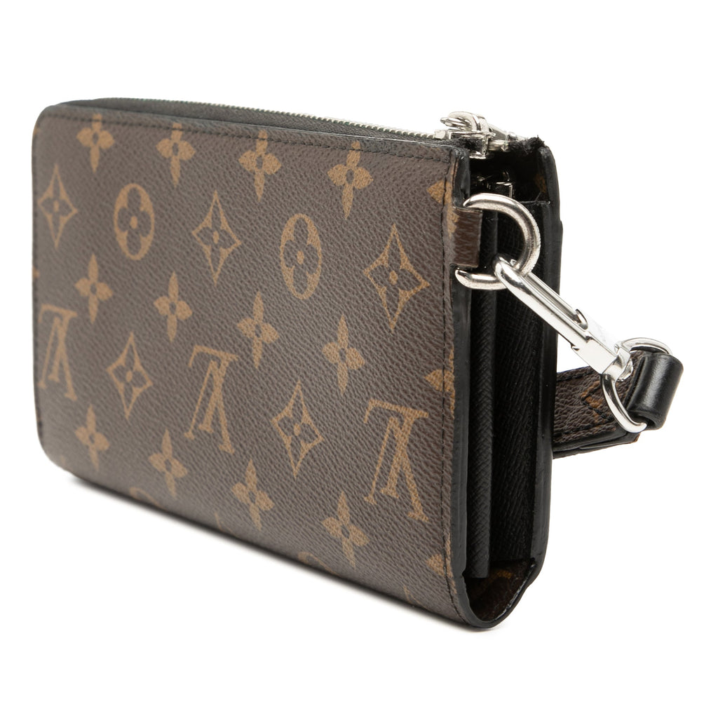 Monogram Macassar Dragonne Zippy Wallet