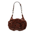 Leather Nadja Rose Petal Shoulder Bag