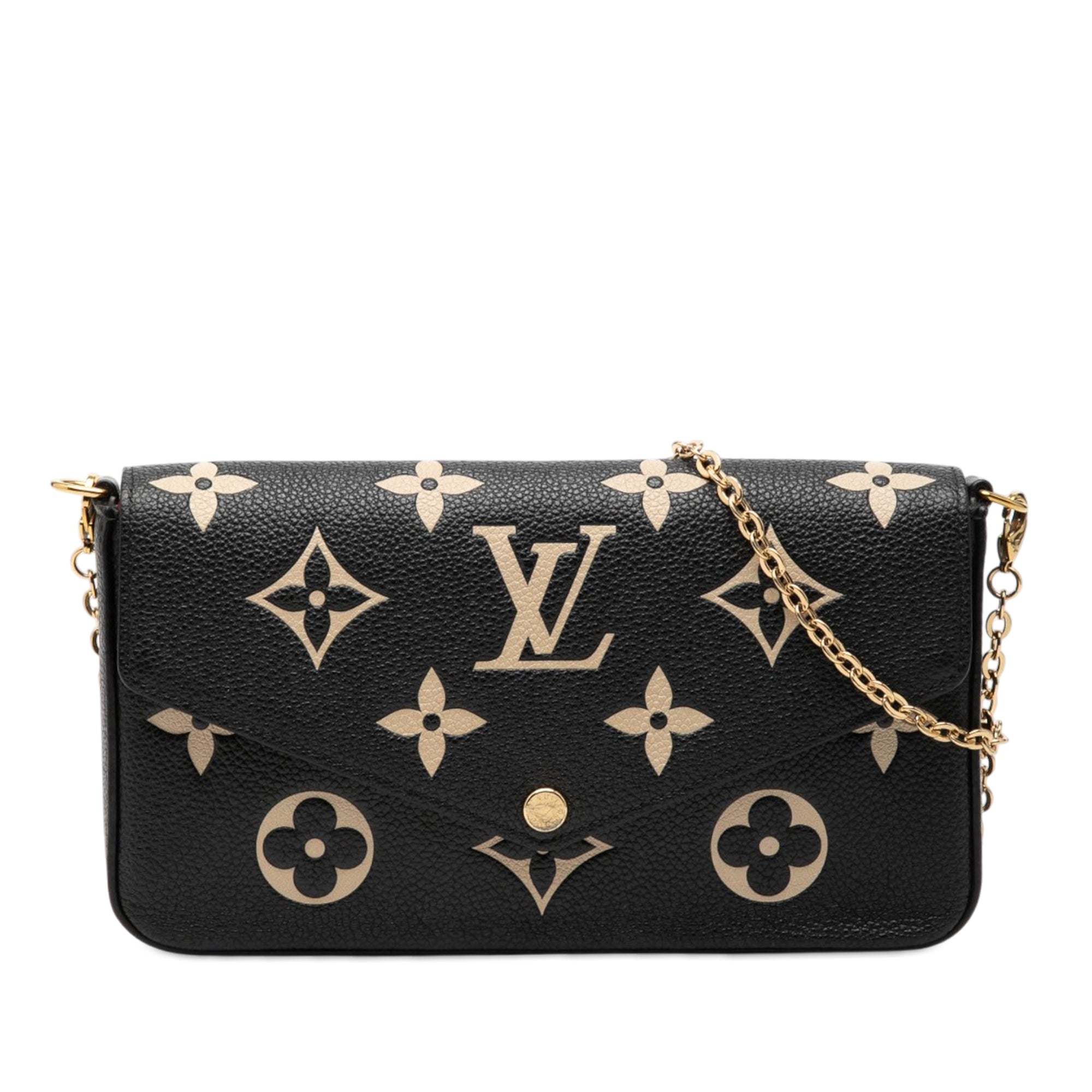Bicolor Monogram Empreinte Pochette Felicie