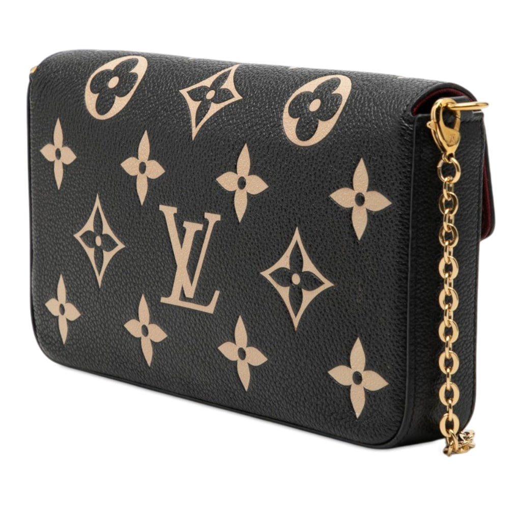 Bicolor Monogram Empreinte Pochette Felicie