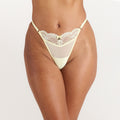Lounge Underwear Brianna G-String - Lemon Sorbet