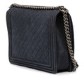 Large Iridescent Quilted Caviar Boy Flap