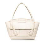 Medium Calfskin Maxi Intrecciato Arco Tote