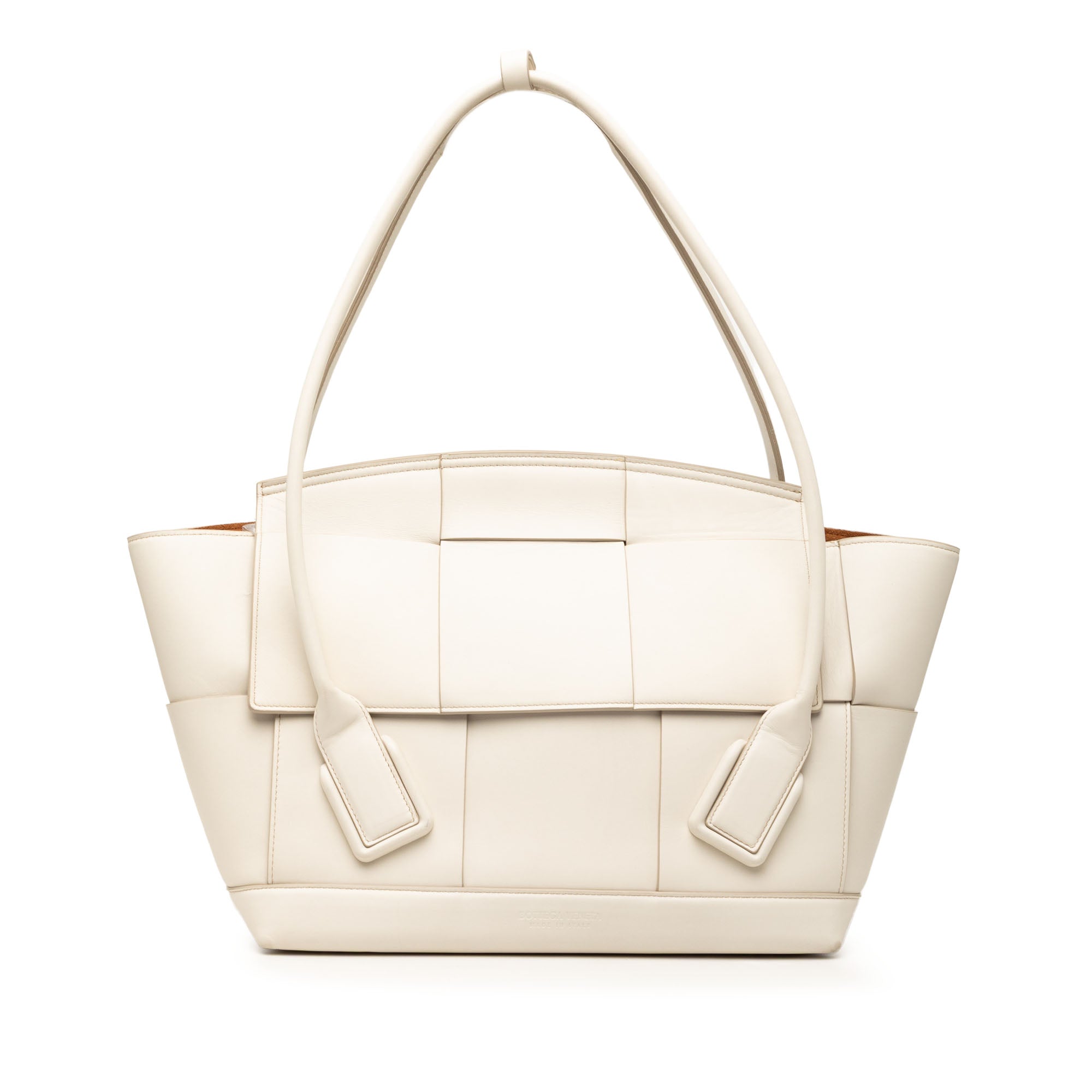 Medium Calfskin Maxi Intrecciato Arco Tote