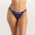 Lounge Underwear Bamboo Triangle Briefs - Navy