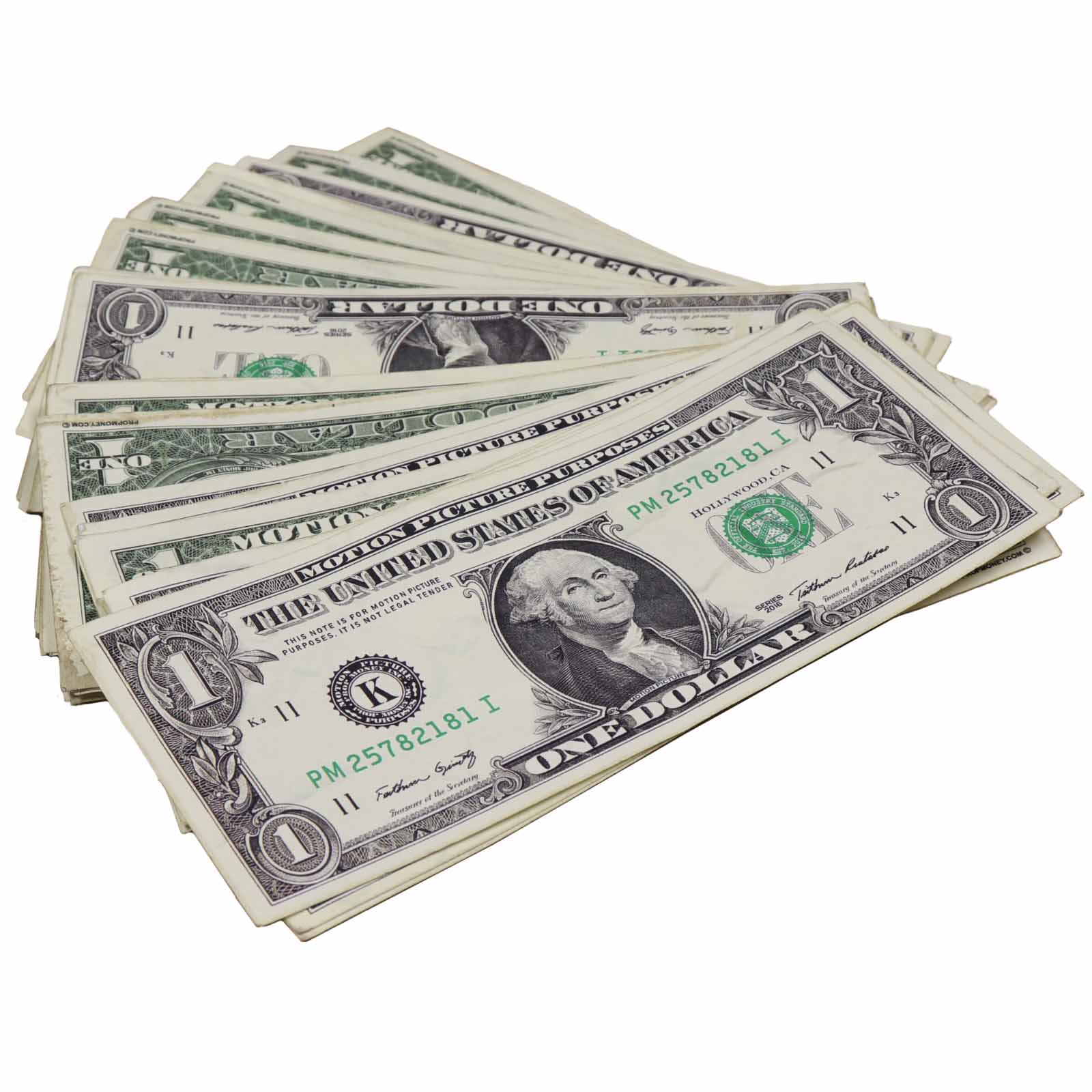 $1 RealAged® New Series Bills By Prop Money Inc.