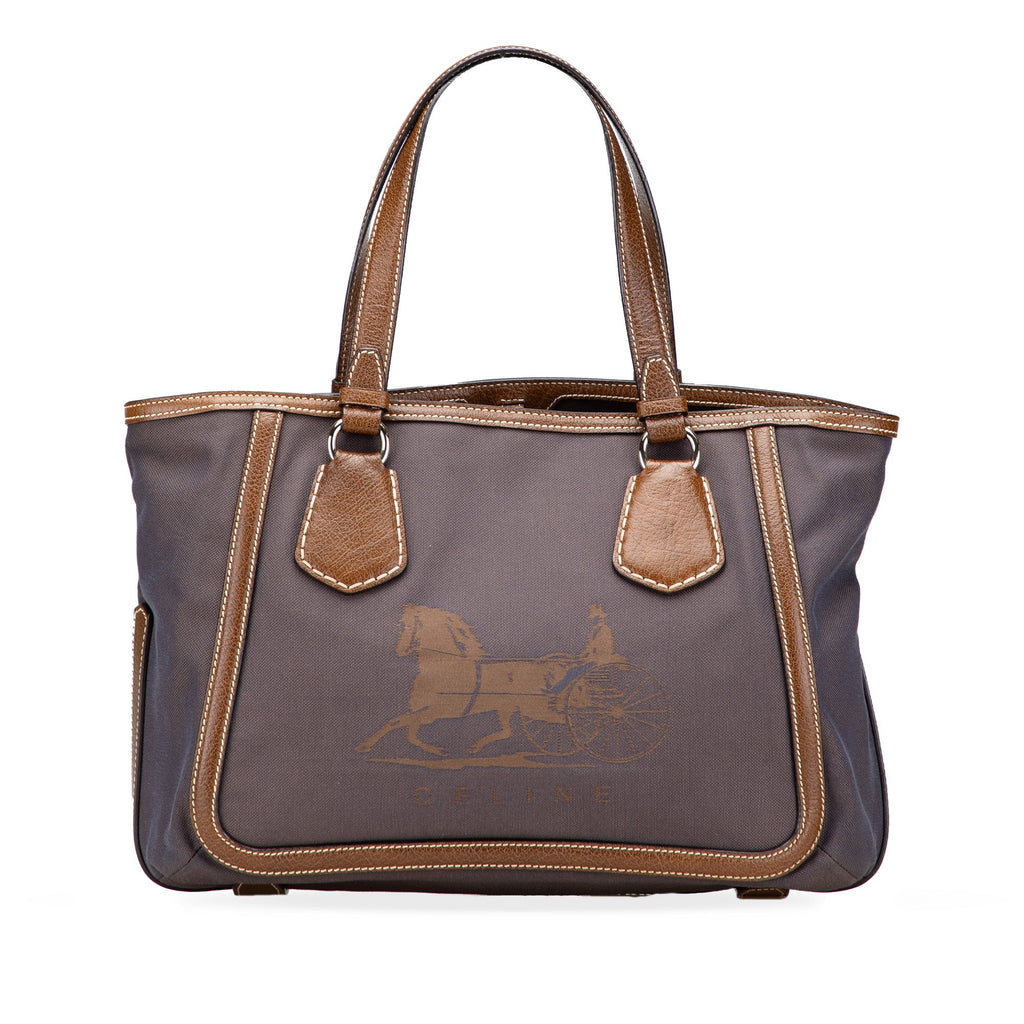 Canvas Carriage Tote