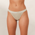 Lounge Underwear Bamboo Triangle Briefs - Olive