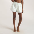 Lounge Underwear Bloom & Stripe Pyjama Shorts - Sage